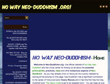 Tablet Screenshot of neo-duddhism.org